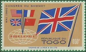Togo # 382 1960 Mint NH