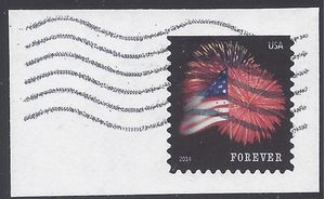 #4855 (49c Forever) Star Spangled Banner Booklet Single 2014 Used