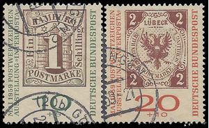 Germany #B366-B367 1959 Used