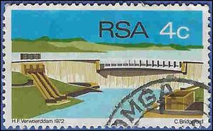 South Africa # 368 1972 Used