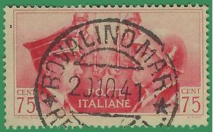 Italy # 417 1941 Used