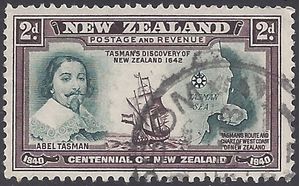 New Zealand # 232 1940 Used