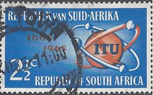 South Africa # 306 1965 Used