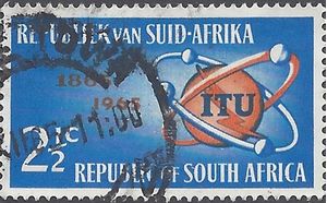 South Africa # 306 1965 Used
