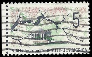 #1318 5c Beautification of America 1966 Used