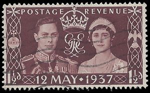 Great Britain # 234 1937 Used