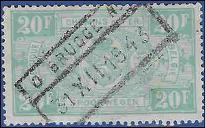 Belgium #Q259 1941 Used