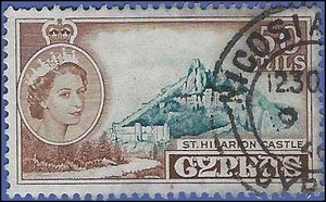 Cyprus # 178 1955 Used