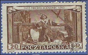 Poland # 578 1953 Used