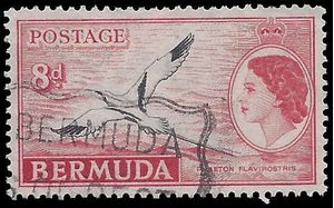 Bermuda # 153 1955 Used
