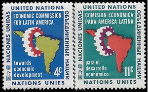 UN New York #  93-94 1961 Mint NH