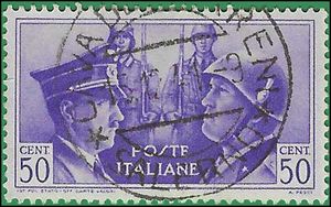 Italy # 416 1941 Used