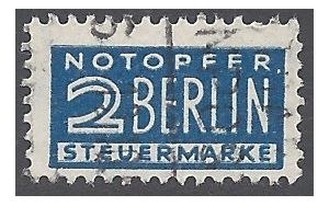 Germany #RA4 1949 Used