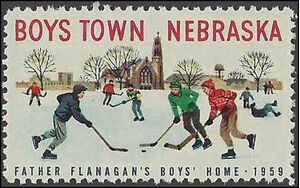 Boys Town Nebraska 1959 Mint NH