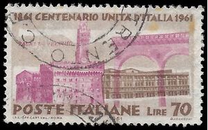 Italy # 842 1961 Used