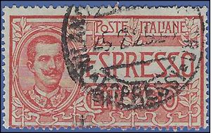 Italy #E 3 1922 Used