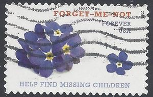 #4987 (49c Forever) Help Find Missing Children 2015 Used