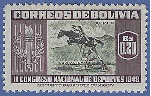 Bolivia #C150 1951 Mint NH