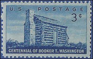 #1074 3c 100th Anniversary Booker T. Washington 1956 Mint NH