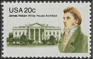 #1936 20c James Hoban 1981 Mint NH