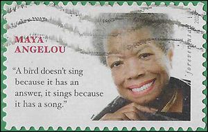 #4979 (49c Forever) Maya Angelou 2015 Used