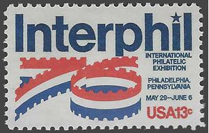#1632 13c Interphil 76 1976 Mint NH