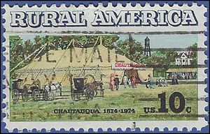 #1505 10c Chautauqua Institution 1974 Used