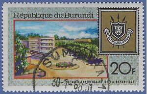 Burundi # 220 1967 CTO