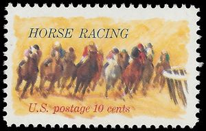 #1528 10c 100th Anniversary Kentucky Derby 1974 Mint NH