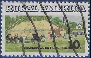 #1505 10c Chautauqua Institution 1974 Used
