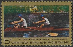 #1335 5c Thomas Eakins 1967 Mint NH