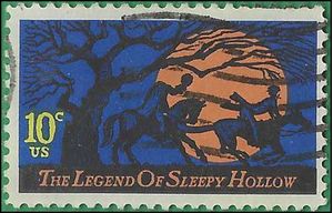 #1548 10c American Folklore Legend of Sleepy Hollow 1974 Used