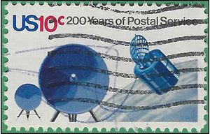 #1575 10c 200 Years of the United States Postal Service Satellite Mailgrams 1975 Used