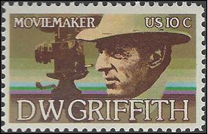 #1555 10c American Arts DW Griffith 1975 Mint NH