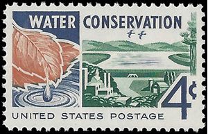 #1150 4c Water Conservation 1960 Mint NH