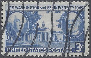 # 982 3c Washington and Lee University 1949 Used