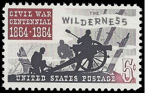 #1181 5c Battle of the Wilderness 1864 1964 Mint NH