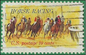 #1528 10c 100th Anniversary Kentucky Derby 1974 Used