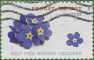 #4987 (49c Forever) Help Find Missing Children 2015 Used