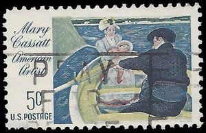 #1322 5c Mary Cassatt 1966 Used