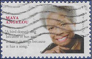#4979 (49c Forever) Maya Angelou 2015 Used