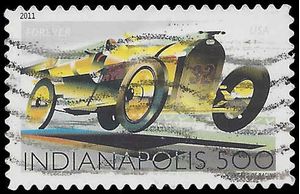 #4530 (44c Forever) 100th Anniversary Indianapolis 500 2011 Used