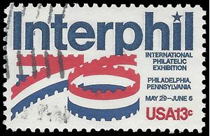 #1632 13c Interphil 76 1976 Used