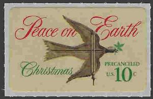 #1552 10c Christmas Dove Weather Vane 1974 Mint NH