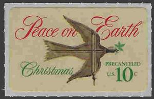 #1552 10c Christmas Dove Weather Vane 1974 Mint NH