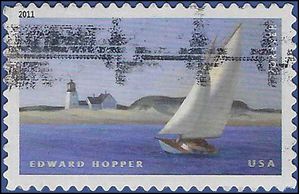 #4558 (44c Forever) Edward Hopper 2011 Used