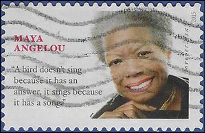 #4979 (49c Forever) Maya Angelou 2015 Used