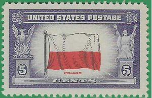 # 909 Overrun Countries Poland 1943 Mint NH