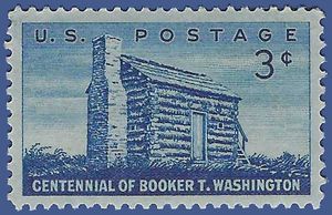 #1074 3c 100th Anniversary Booker T. Washington 1956 Mint NH