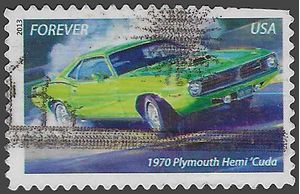 #4747 (46c Forever) Muscle Cars 1970 Plymouth Hemi Cuda 2013 Used